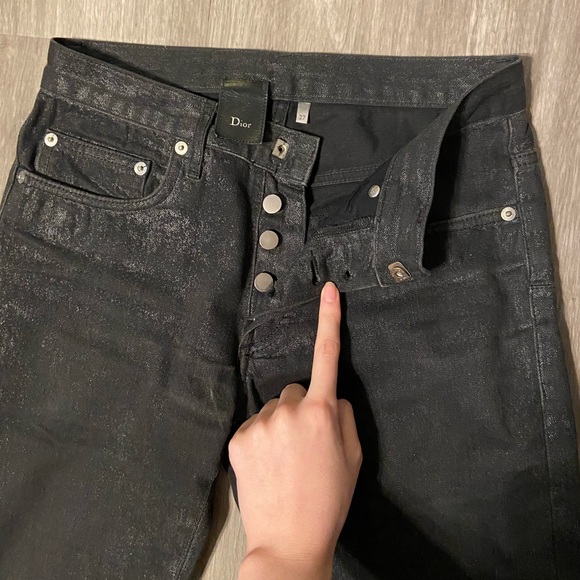 Dior Homme Luster Waxed jeans - Picture 4 of 4